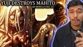 YUJI COMPLETELY DESTROYED MAHITO💀 | JJK Modulo Chapter 22 Explained in Hindi