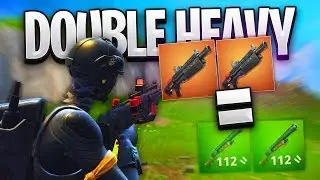 *NEW* DOUBLE HEAVY SHOTGUN METHOD!! - Fortnite: Battle Royale