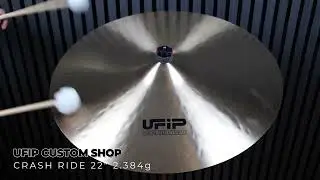 Ufip Custom Shop Crash Ride 22