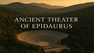 Flying Over Epidaurus:  Greece&rsquo;s Ancient Theatre  | Drone 4k