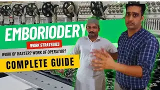Embroidery techniques - Master Work Deatails #business