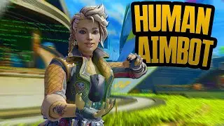 APEX STREAMERS REACT TO MY HUMAN AIMBOT