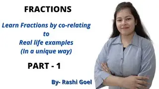 Fraction | Introduction to Fraction | Types of Fractions- Proper, Improper, Like, Unlike Fractions