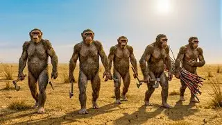 Life 4.5 Million Years Ago | Prehistoric Humans Struggle Against Deadly Bees and Relentless Thirst