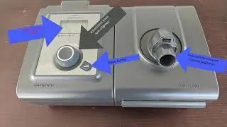 How to Use Philips CPAP Machine &ndash; REMstar Auto A-Flex (Bilingual Tutorial) PART 1