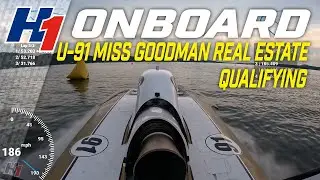 2025 Guntersville Hydrofest Qualifying: U-91 Miss Goodman Real Estate