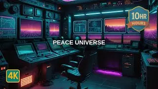 Sci-Fi Control Room ✨ Stress Relief ✨ 10 Hours