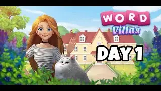 Word Villas Gameplay Day 1