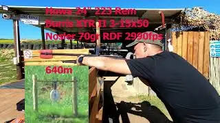 Howa 223 Remington @ 640m / 700yards