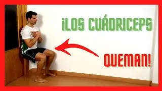 Cómo Hacer una SENTADILLA ISOMÉTRICA 💪 en la PARED 👌 ¡Los mejores BENEFICIOS para tus Piernas! ✅
