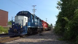 Vermont Railway RDBD arriving in Burlington, VT