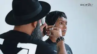Урок по стрижке пикси-маллет от Bony Sasidharan || Ikonic Professional