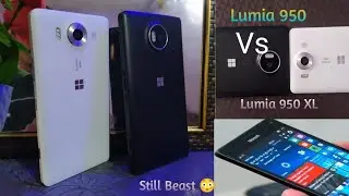 Lumia 950 XL vs Lumia 950 😳 ! who will win? ! Nokia/Microsoft Lumia !
