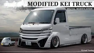 Modified Kei Truck Japan Virtual Tuning Digital Modification