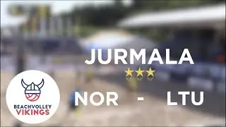 Mol.H/Berntsen (NOR) vs. Vasiljev/Juchnevic (LTU) 2019 FIVB Jurmala 1. pool game