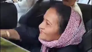 Azam khan wife Tazeen Fatima released from jail (2)