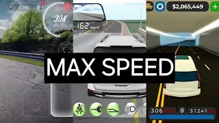 Max Speeds Of SUV's In 3 Different Mobile Car Games (DZO 3D, Driving Class 2, CDT)