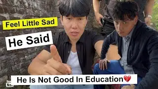 He said‼️he is not good in education💔I feel little sad||with my sister family||tibetan vlogger||new|