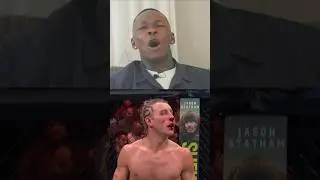 Israel Adesanya in shock by Paddy Pimblett's chin