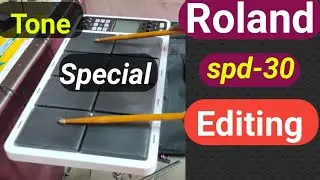 Roland SPD,30/OCTAPAD, drums patches/ Congo patchas/rock beat// solo beat/ octapad tutorial Hindi/