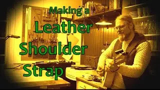 Great leatherworking project for beginners! Handmade straps for guitar, mandolin and banjo. Amazing!