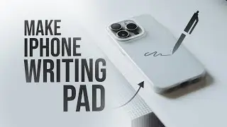Как сделать из iPhone блокнот (урок)