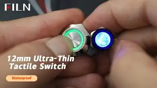 12MM Waterproof Ultra-Thin Tactile Switch
