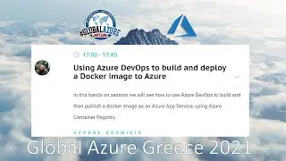 Using Azure DevOps to build and deploy a Docker image to Azure