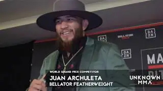 Juan Archuleta -  Bellator 228 Media Day Interview