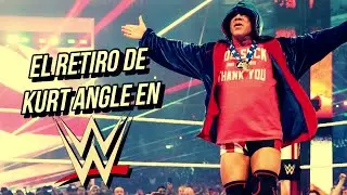 ¡El DECEPCIONANTE RETIRO de KURT ANGLE en WWE!