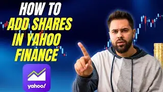 How to add shares in yahoo finance (2025) l DoubleZ