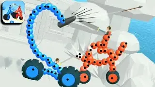 Draw joust all levels gameplay | car drawing game best scene Android, ios games