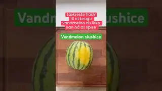 Vandmelon-slushice
