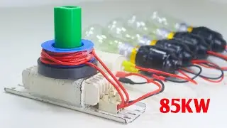 220V Electricity Generator 85KW Ballast Copper Wire Magnet Generator With Your Home