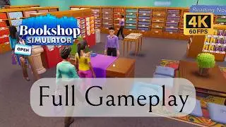 The END of My Bookstore Journey! 💰 Bookshop Simulator (Full Walkthrough)