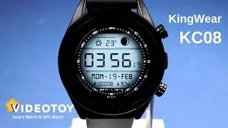 Smart Watch KingWear KC08 круговой обзор
