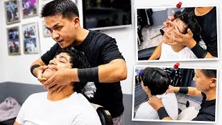 ASMR Head Massage For Best Sleep - Asmr Barber Shop Therapy