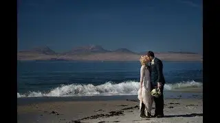 A beautiful, romantic small wedding video at Crear. Exclusive Scottish beach wedding venue