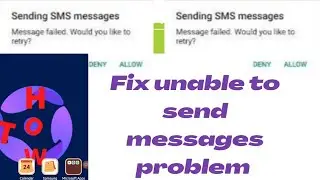 How to fix unable to send messages/couldn't send message. #Gucema