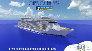 Oasis of the Seas 1:1 Scale Minecraft Cruise Ship