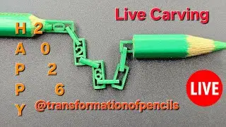 Live Progress &mdash; Carving the &ldquo;HAPPY 2026&rdquo; Chain