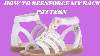 HOW TO REINFORCE JEANS TO CREATE A SANDAL
