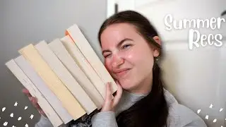 Summer book recommendations, but each book rec becomes more chaotic..