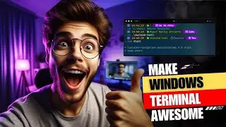 Make Windows Terminal look Better with Auto Suggestion | Oh My Posh