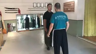 Taichi Chuan / Xingyi Quan - La conditionnalit&eacute; d'application du tui shou en combat (extrait)