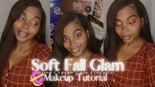 SOFT FALL GLAM 2023 | THE CRAYON CASE PRODUCTS | MAKEUP TUTORIAL FOR FALL | BEGINNER FRIENDLY MAKEUP