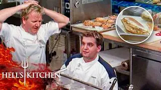 Chef Ramsay's Shocked to Finds a Bin Full of Wasted Food | Hell's Kitchen