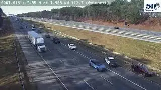 Georgia: Driver Suffers Medical Emergency & Crashes Into Guardrail 