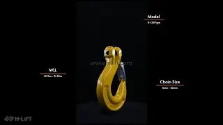 H-Lift Grade 80 Clevis Sling Hook With Latch