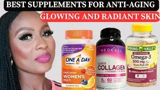 The only supplement you need for anti-aging // glowing and radiant skin// clear skin #vitaminc